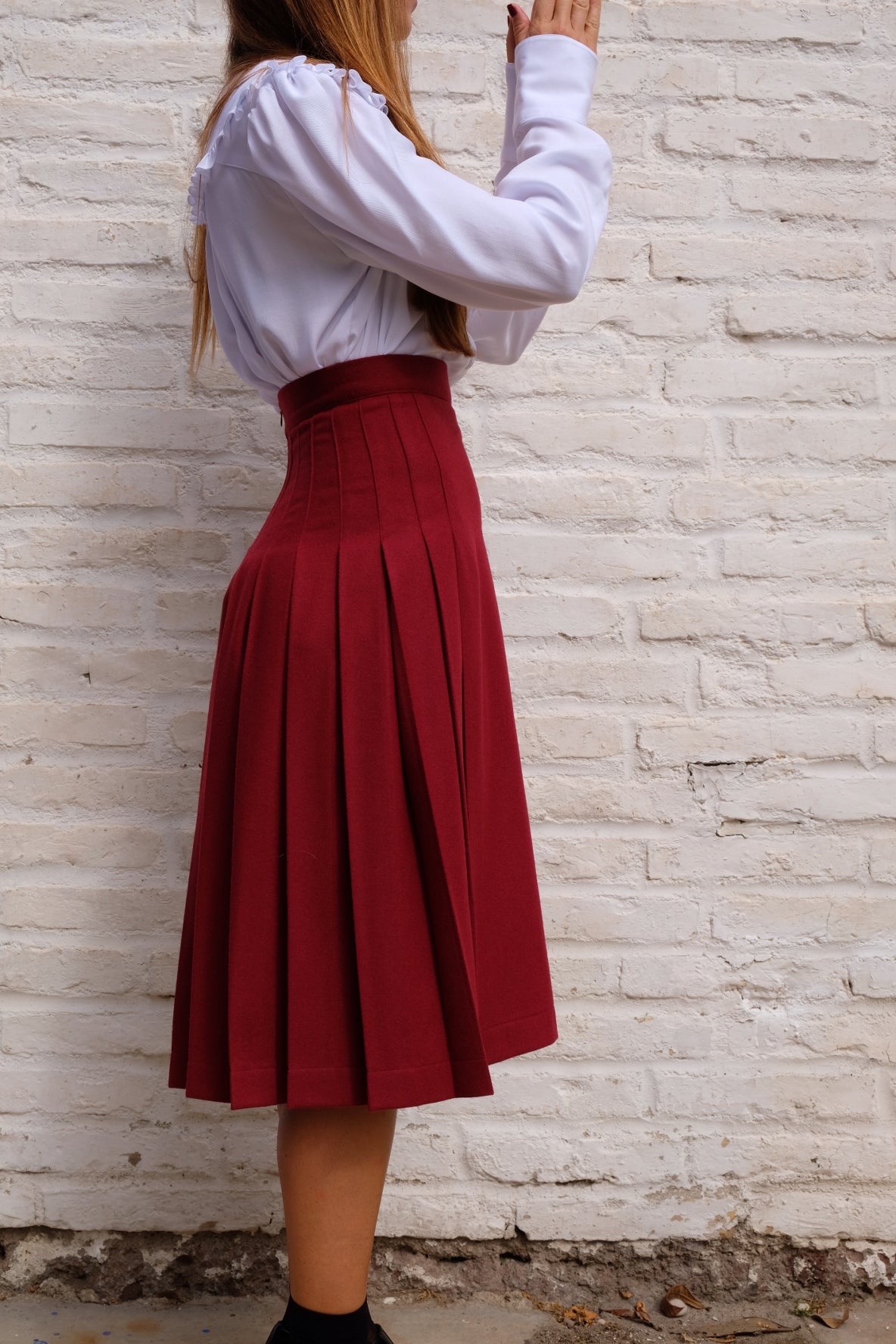 Kilt Lungo con spacco Cherry o Blu notte