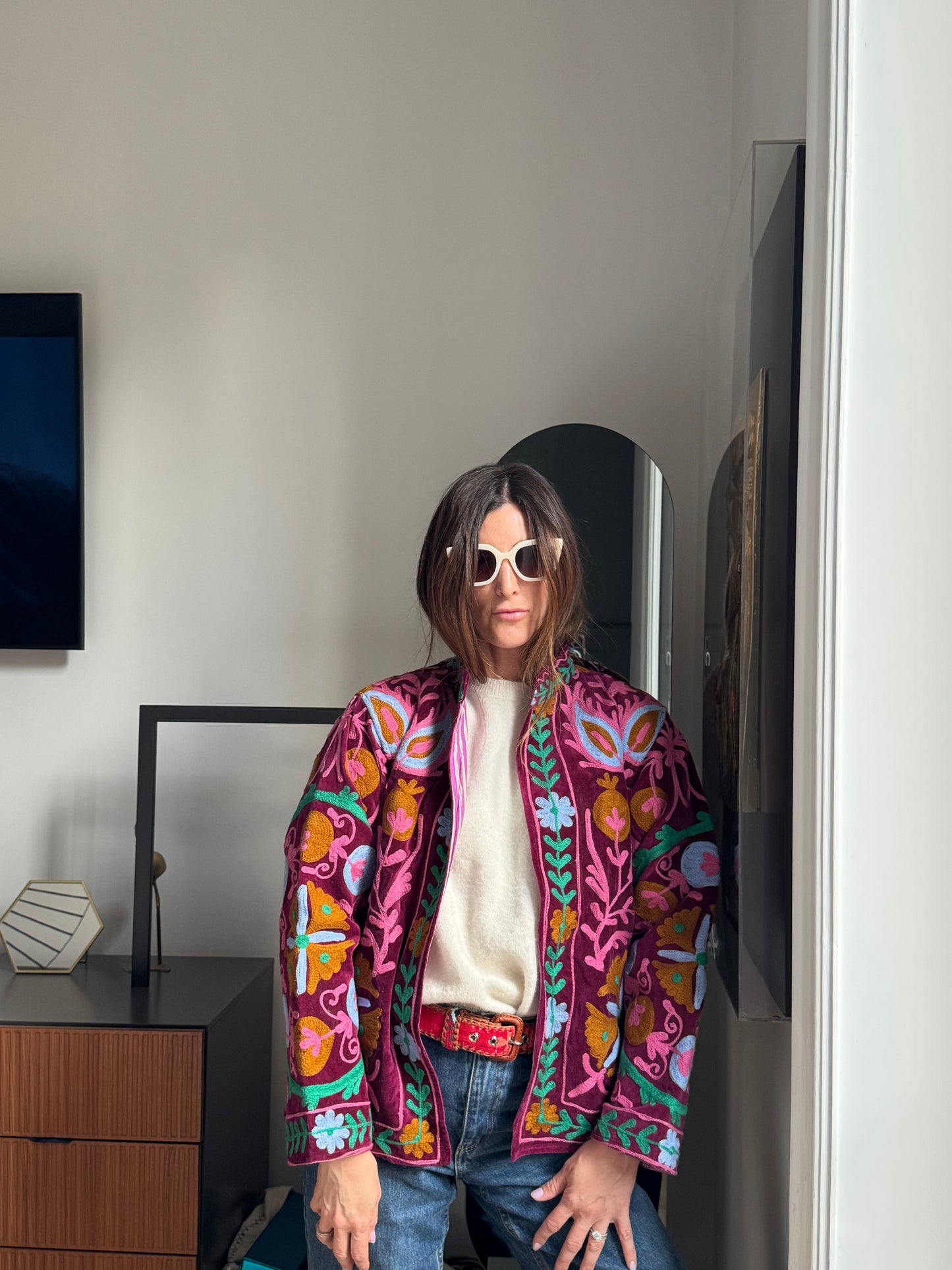 Suzani Jacket Indiana Mahika