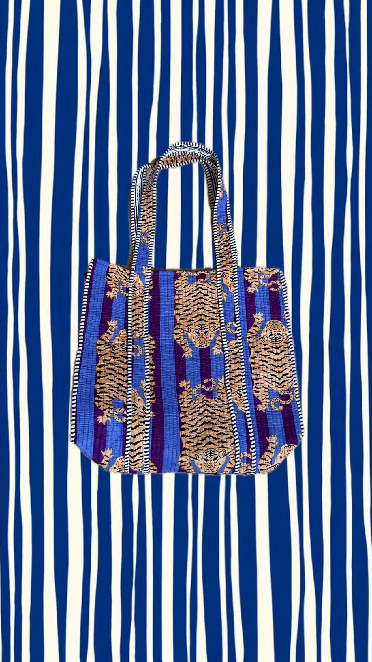 Borsa rettangolare Indiana Tigri