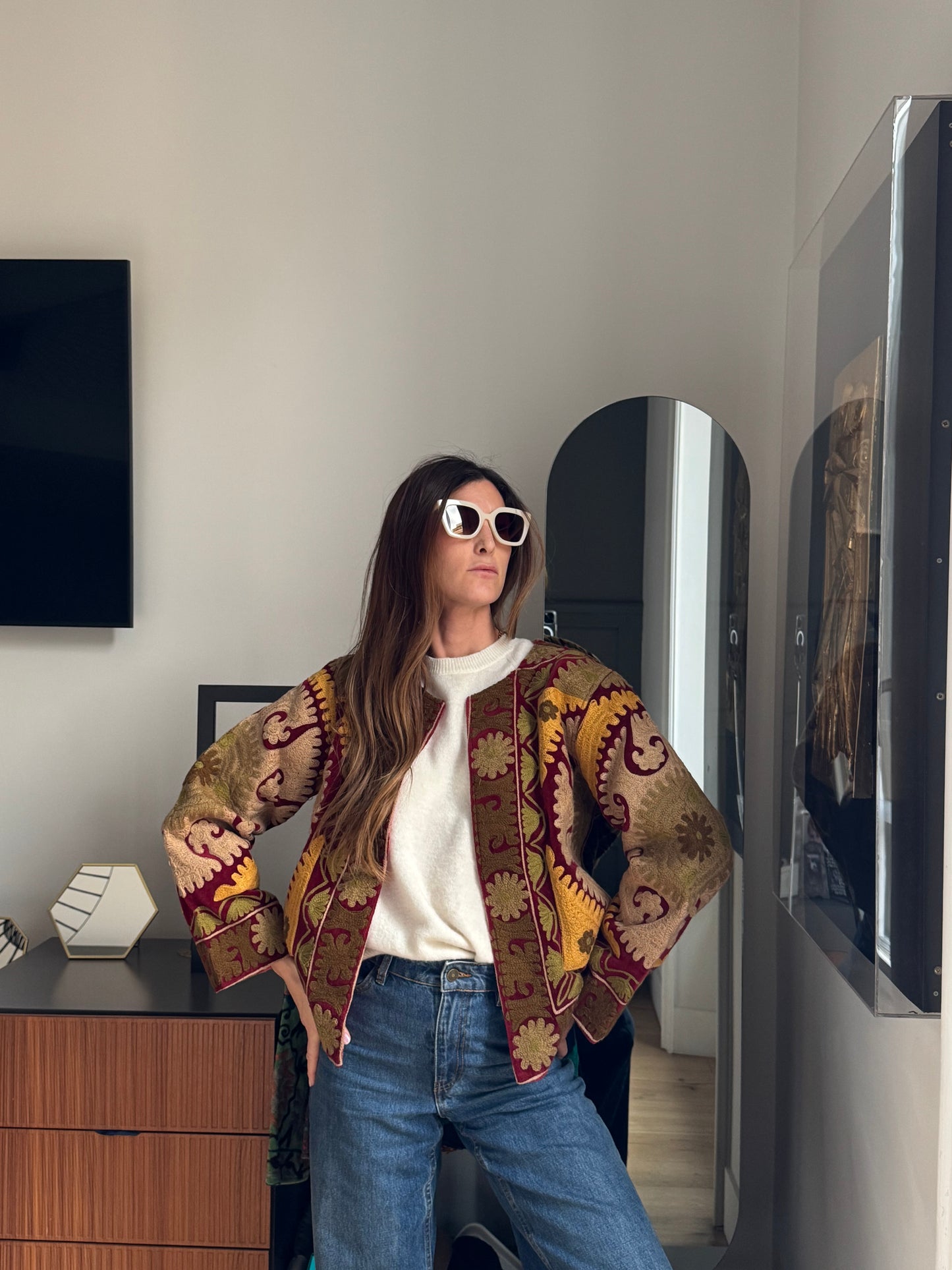 Suzani Jacket Indiana Mahika