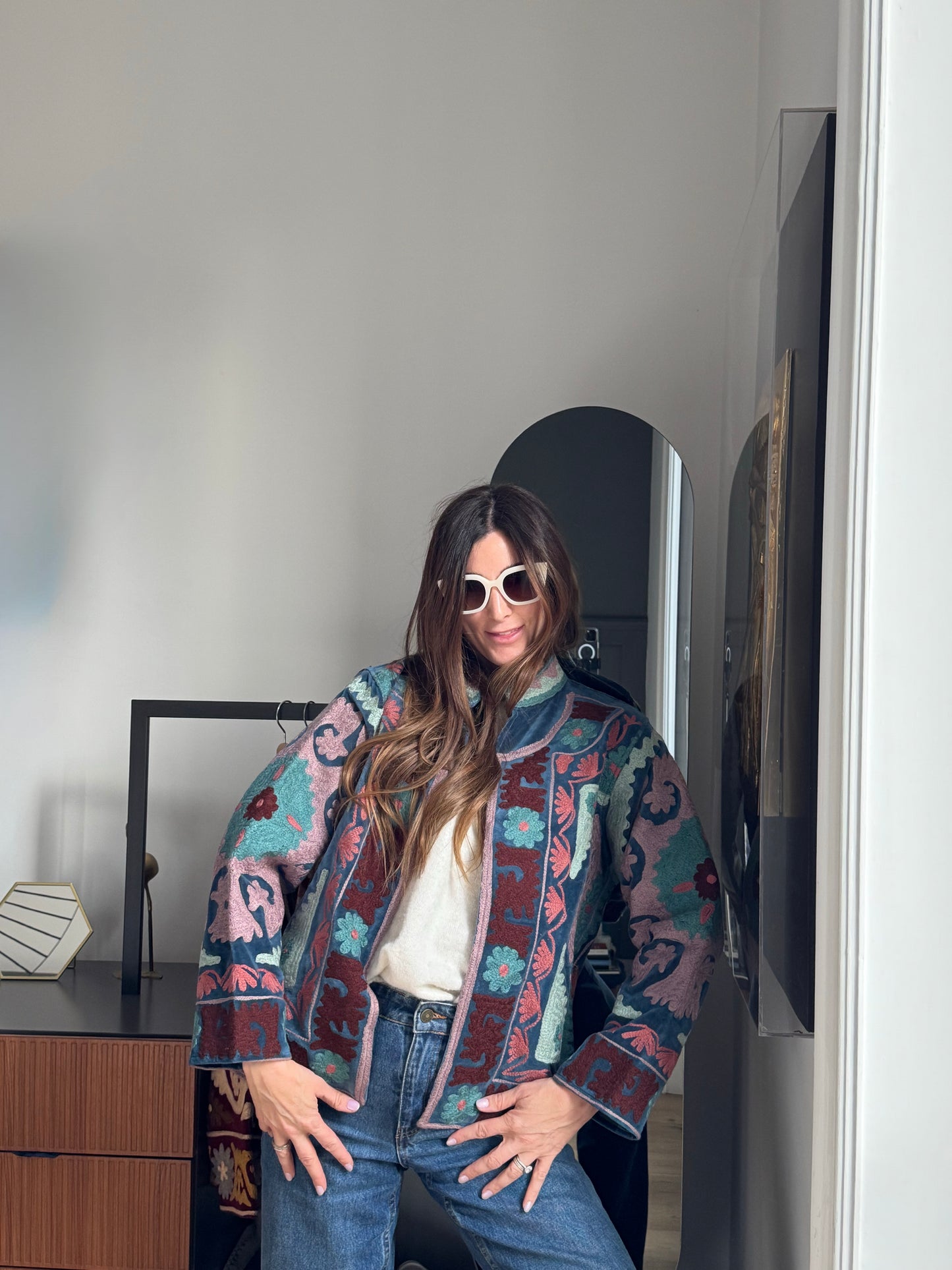 Suzani Jacket Indiana Mahika