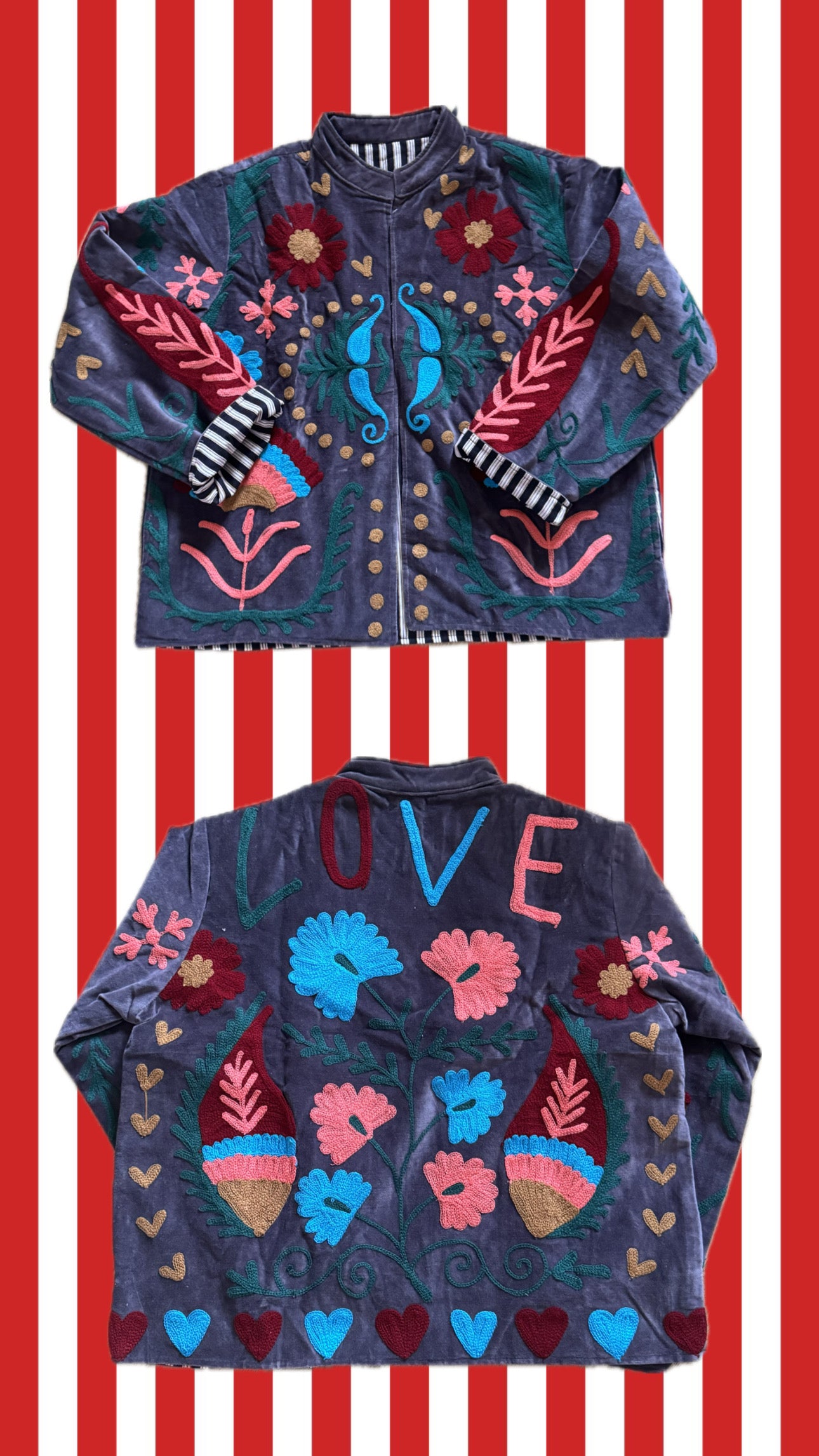 Suzani Jacket Indiana Mahika