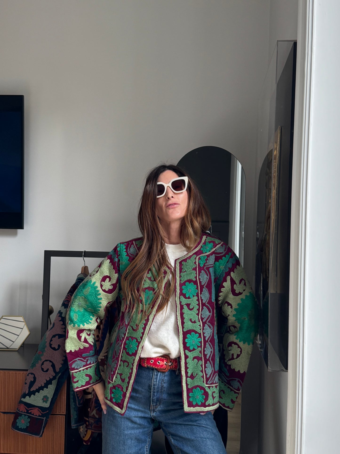 Suzani Jacket Indiana Mahika