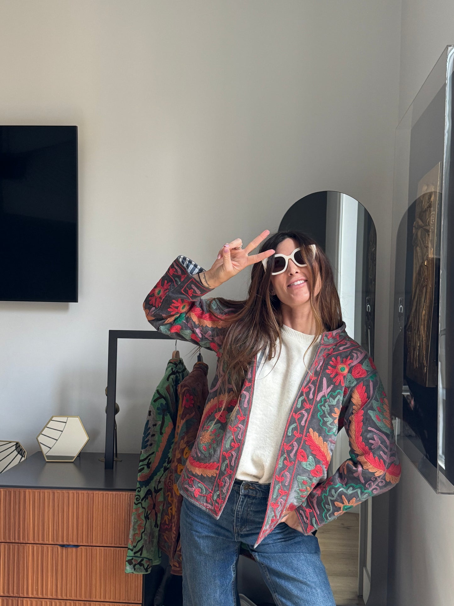 Suzani Jacket Indiana Mahika