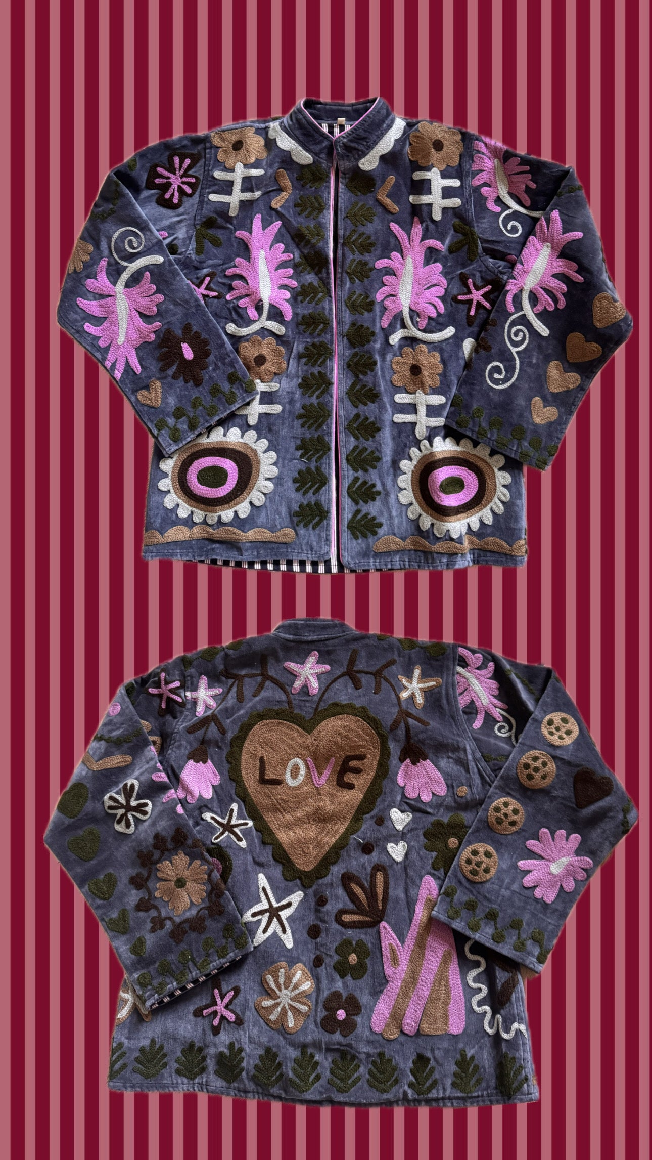 Suzani Jacket Indiana Mahika