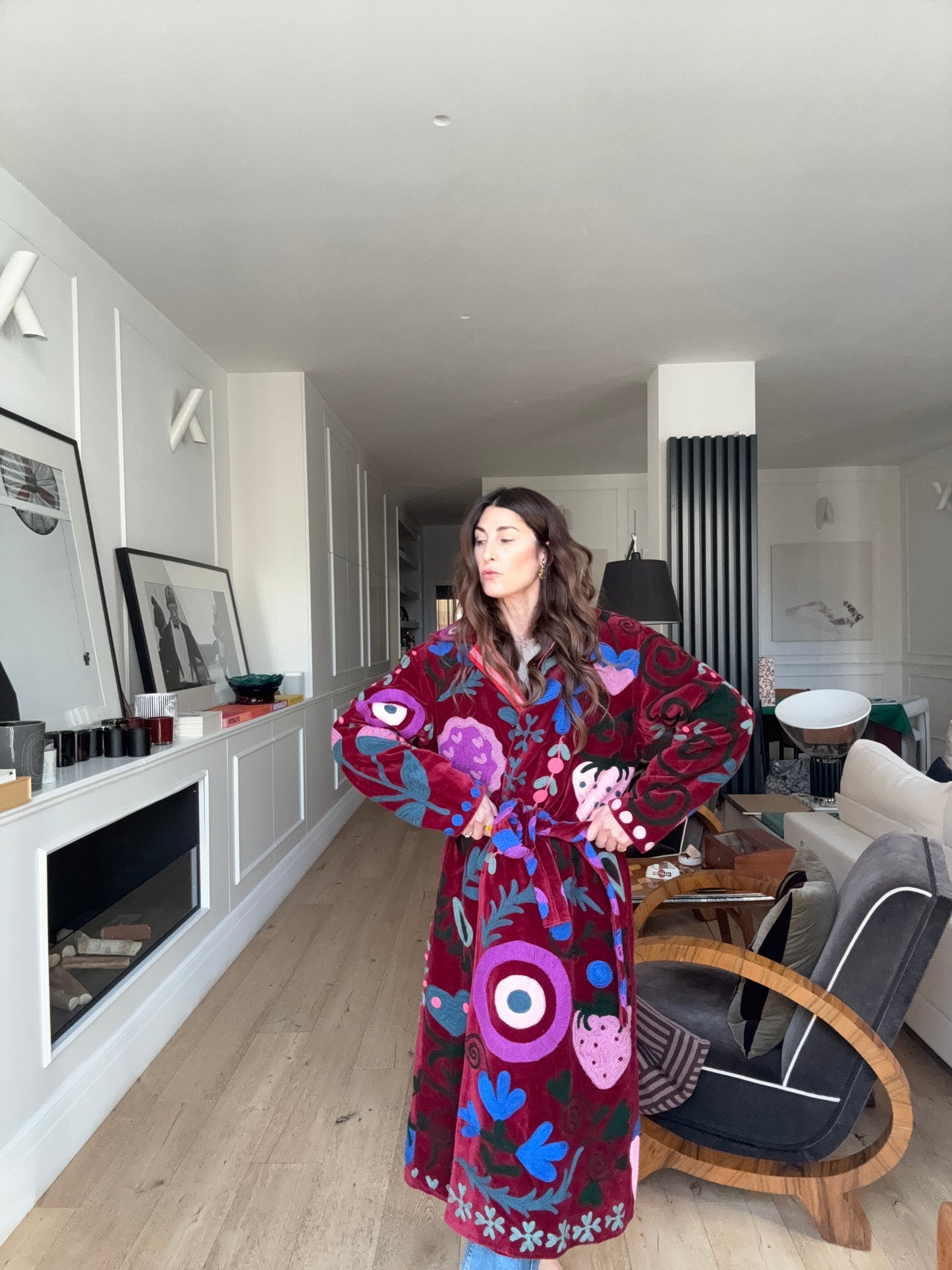 Cappotto indiano Suzani