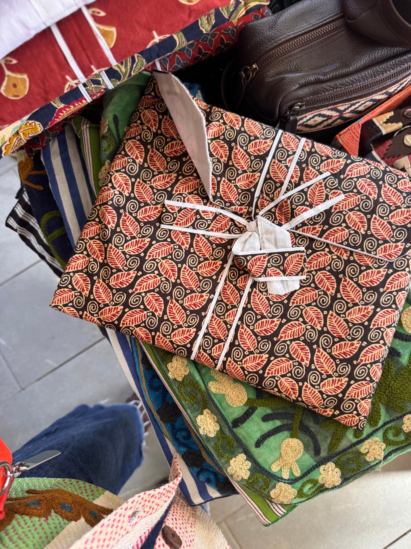 Pigiama lungo indiano donna 44