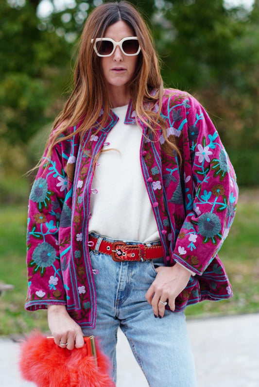 Suzani Jacket Indiana Mahika