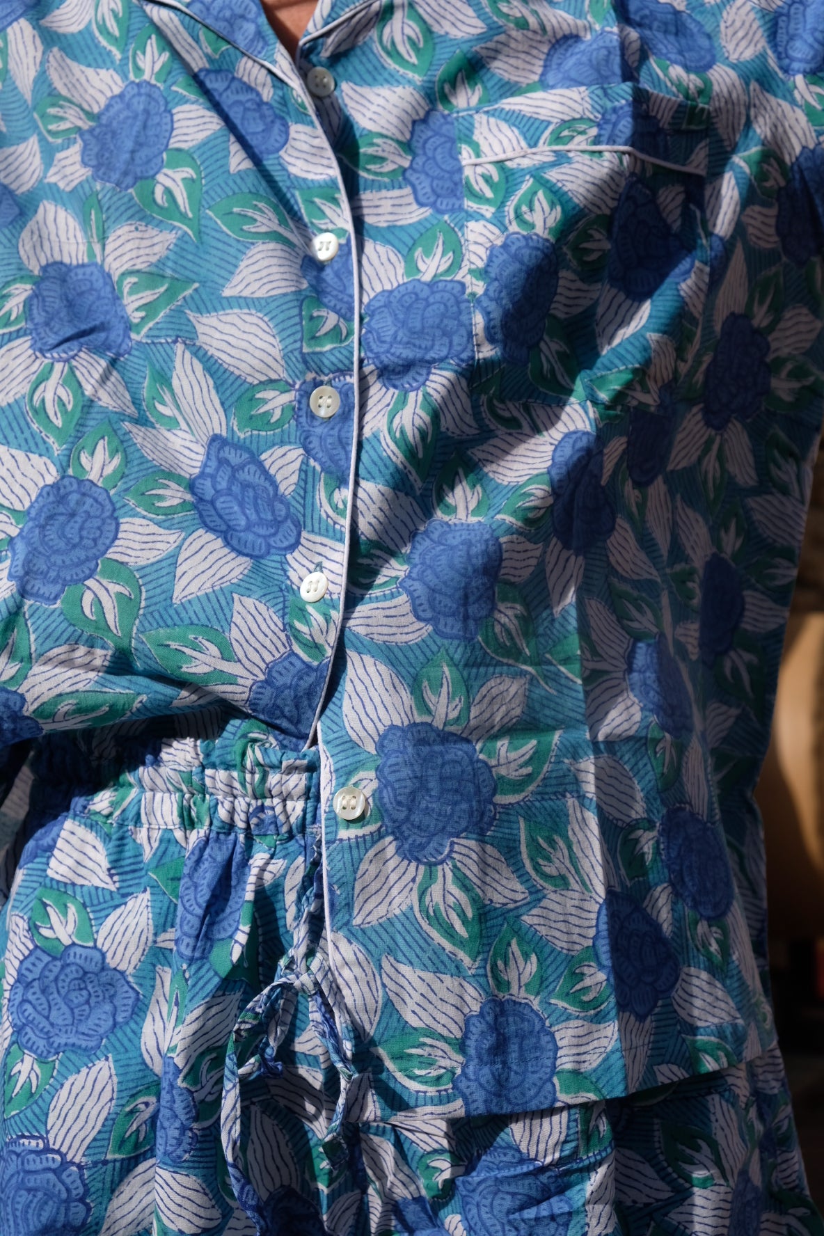 Pigiama Indiano Kala donna corto M/L