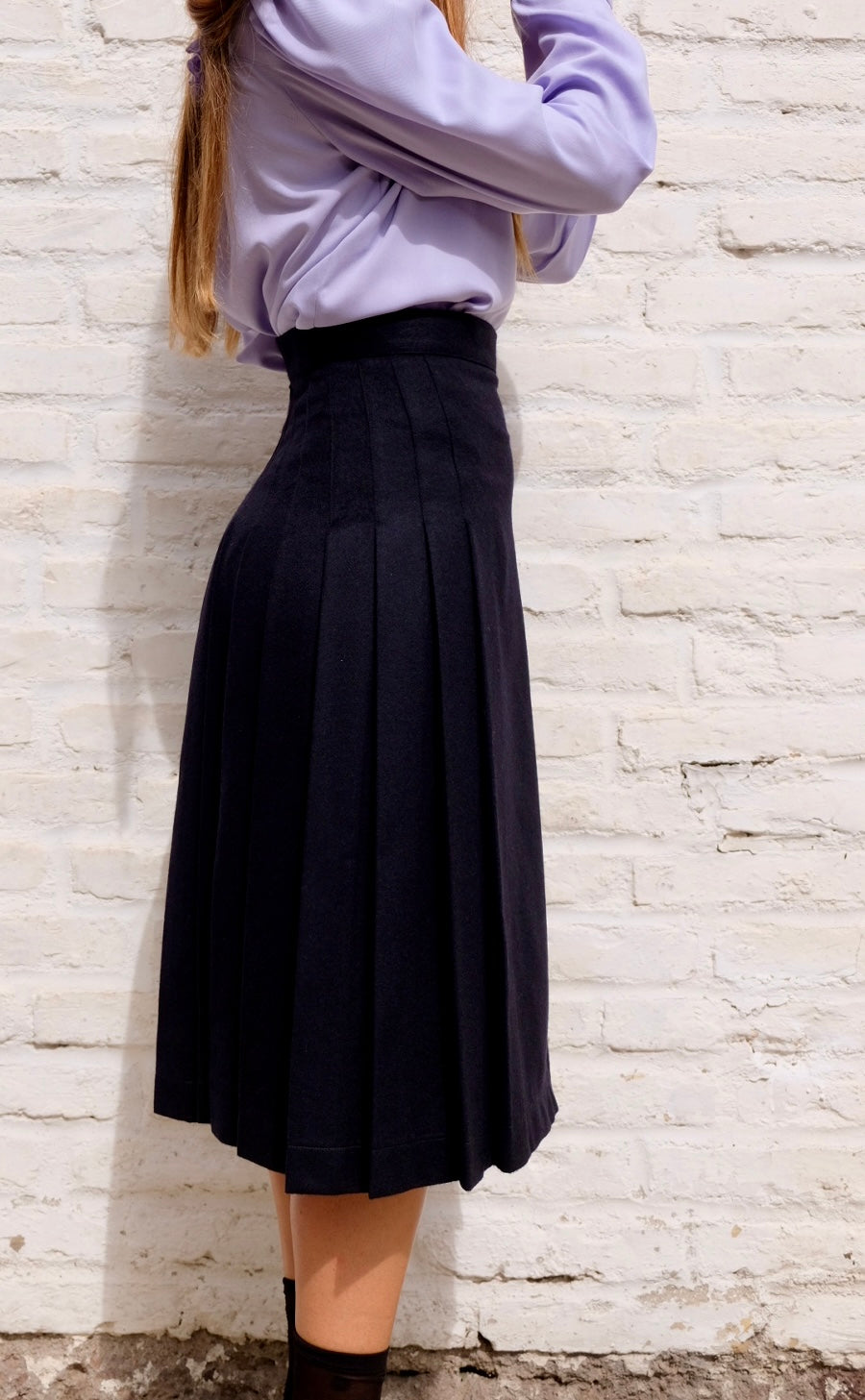 Kilt Lungo con spacco Cherry o Blu notte